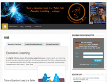 Tablet Screenshot of executivecoachingchicago.com